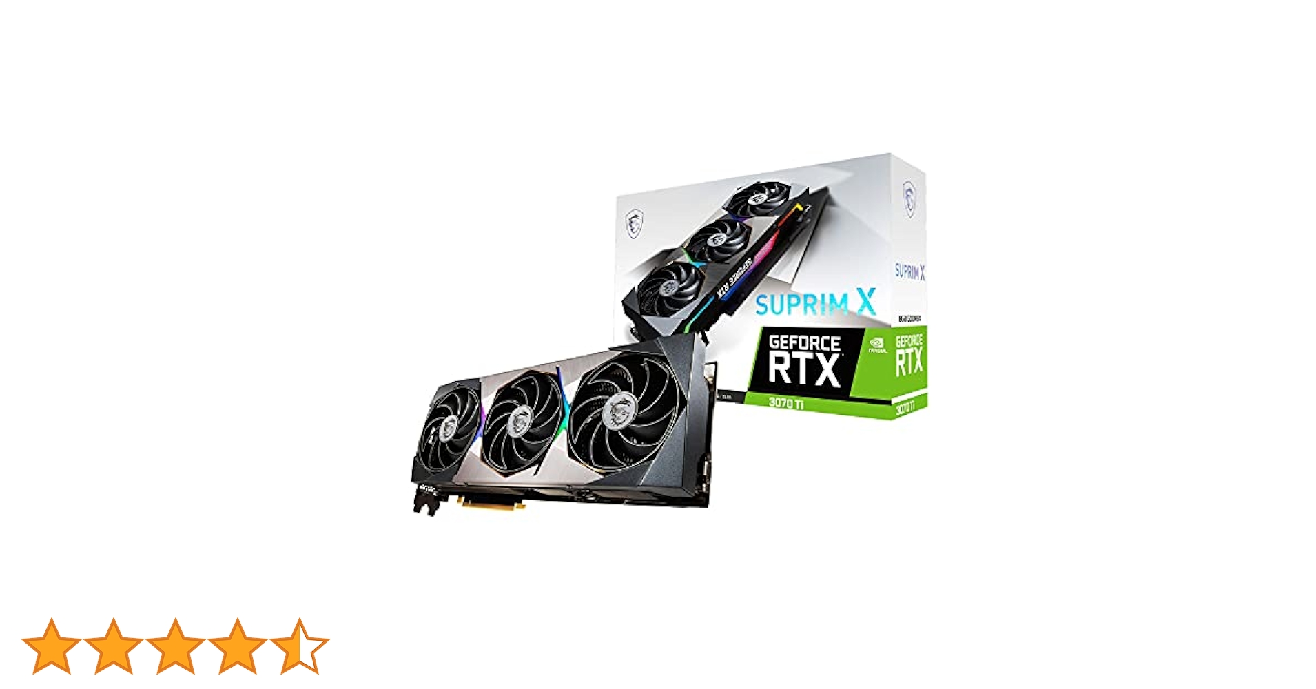 Amazon.co.jp: MSI GeForce RTX 3070 Ti SUPRIM X 8G Graphics